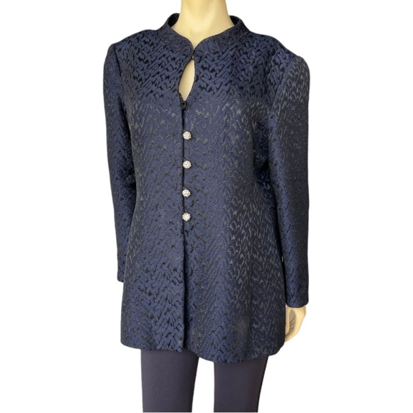 La Bottega Women’s Button Front Blazer Jacket - Picture 3 of 13